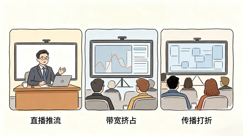 直播掉线、网速卡顿？搞定发布会网络看这篇
