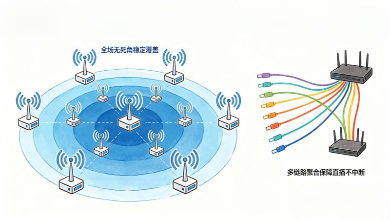 直播掉线、网速卡顿？搞定发布会网络看这篇