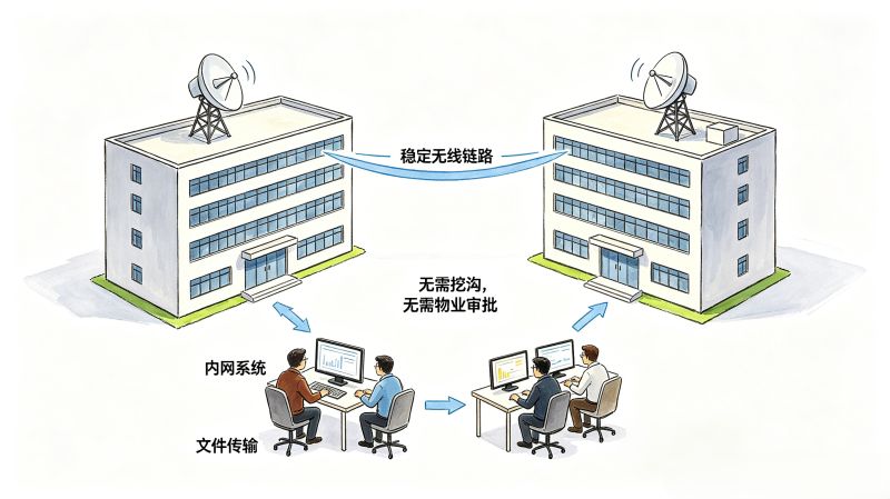 光纤铺不了的地方怎么办?微波接入解决布线难题 光纤铺不了的地方怎么办?微波接入解决布线难题