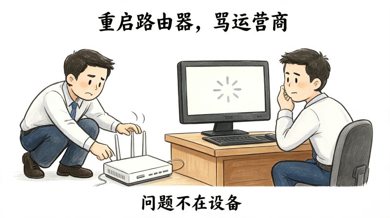 公司网速慢,问题可能不在路由器——聊聊企业专线这回事 公司网速慢,问题可能不在路由器——聊聊企业专线这回事