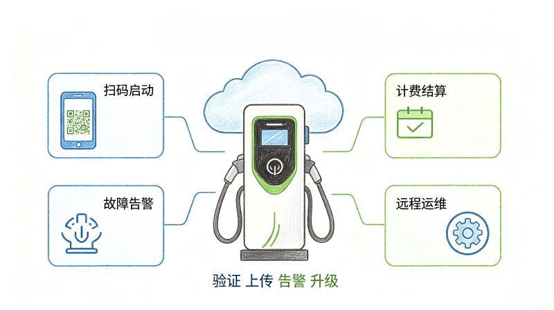 充电桩满大街都是,但你注意过它们从不“失联”吗? 充电桩满大街都是,但你注意过它们从不“失联”吗?
