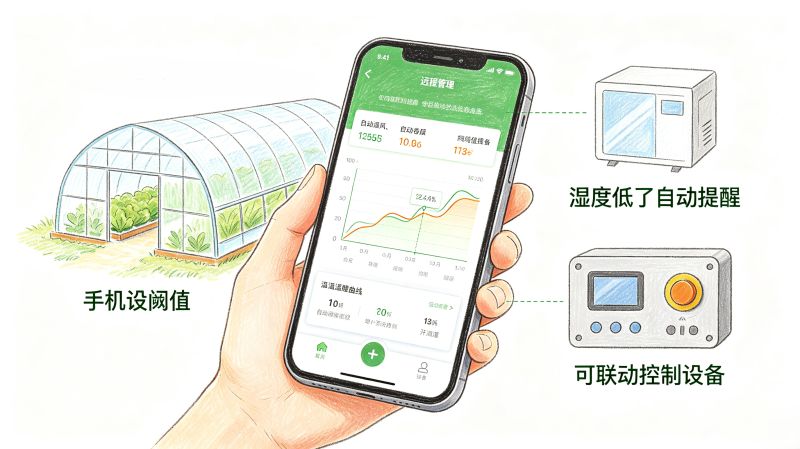 大棚里的传感器没网没WiFi，数据是怎么传出来的？
