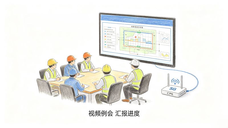 工地项目部的一天:没有宽带的地方,网从哪来? 工地项目部的一天:没有宽带的地方,网从哪来?