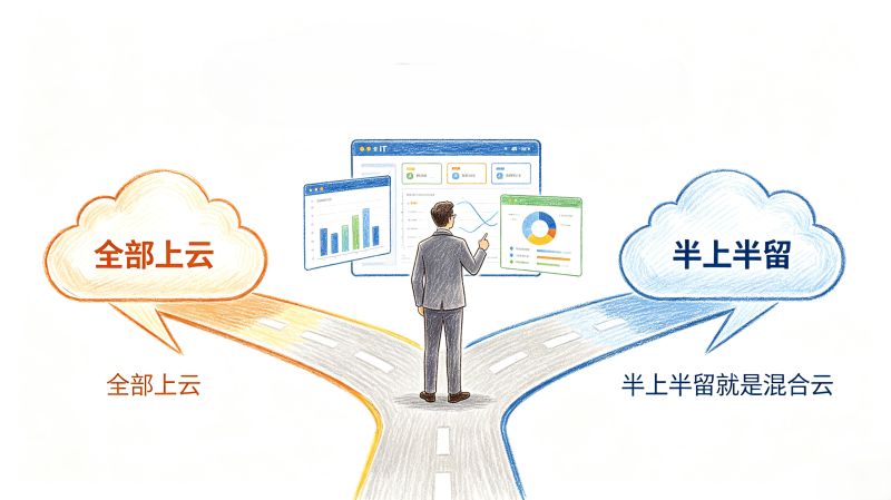 一半放自己机房,一半放云上:混合云是个什么玩法? 一半放自己机房,一半放云上:混合云是个什么玩法?
