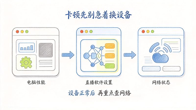 为什么直播设备不差,网络直播画面却总是卡? 为什么直播设备不差,网络直播画面却总是卡?