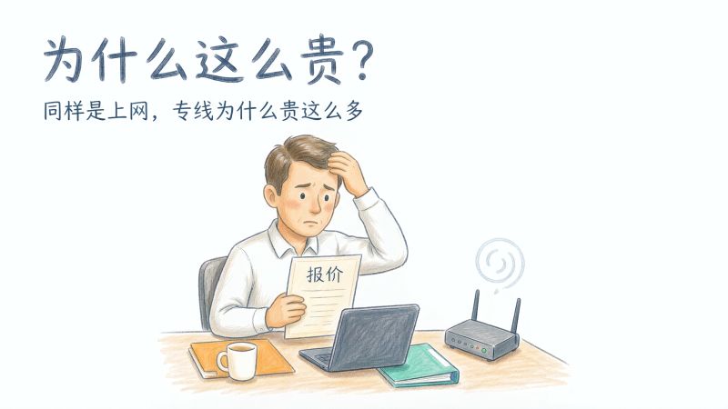 问了一圈专线报价,为什么都这么贵? 问了一圈专线报价,为什么都这么贵?